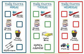 free printable chore chart for little ones 2 4 years old