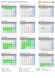 Kalender 2021 kostenlos downloaden und ausdrucken. Kalender 2019 Ferien Nordrhein Westfalen Feiertage