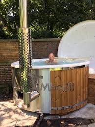 Badefass Gfk Thermoholz Mit Integriertem Ofen Wellness Royal Uwe Wardenburg Deutschland Badefass Baden Wardenburg