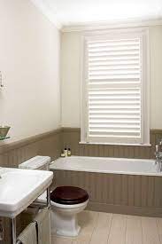 Plantation shutters in our basement. Bathroom Shutters London Bathroom Window Shutters Tnesc