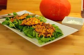 Rezept Kurbispuffer Auf Salatbett Kurbis Puffer Rezepte Kurbis