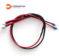 LED Display Module Power Wire Cable Pure Copper 60cm Indoor 1.5sqm Outdoor 2.5sqm 4pin Power Cables 10pcs/ lot - AliExpress