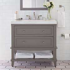 Traditional 30 inch freestanding bathroom vanity cabinet with white oak finish. 36 Inch Teasian Taupe Home Depot Bathroom White Vanity Bathroom Home Depot Bathroom Vanity