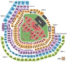 Kenny Chesney Tickets Seating Chart Busch Stadium