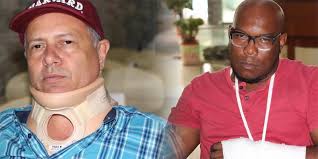 Regidor Robert Arias y su asistente heridos en accidente de tráfico