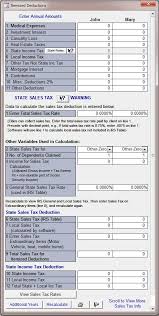 76 correct irs sales tax deduction chart