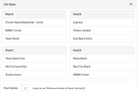 League Tournament Schedule Generator Leaguelobster