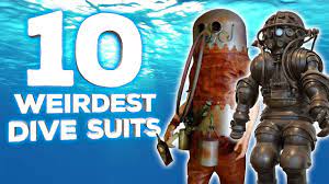 Standard diving dress or atmospheric diving suit). 10 Weirdest Dive Suits Youtube