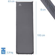 Wie funktioniert die selbstaufblasbare isomatte? 10t Tom 800 Selbstaufblasbare Isomatte 193x63x8 Cm Wasserdichte Thermo Matte Luftmatratze Luftbett Campout