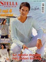 Centrini, lavori artistici ai ferri. Archivio Album Moda Maglia Maglia Lavori A Maglia
