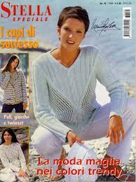 Con i ferri avviare 85 (93) p. Archivio Album Moda Maglia Maglia Lavori A Maglia