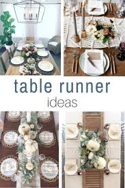 When A Fall Table Runner Is Stunning Farmhouse Table Runners Farmhouse Table Setting Fall Dining Table