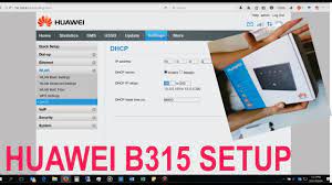 The installation mast is not included Unboxing And Setup Of A Huawei B315 Router Youtube