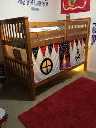 Pirate Bunk Bed Tent With Track Lighting Bunk Bed Tent Bed Tent Bed