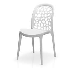 Maybe you would like to learn more about one of these? Chaise Blanche Design En Polypropylene Yolanda Lot De 4 L 52 X P 41 X H 82 5 Cm Blanc Cdiscount Maison