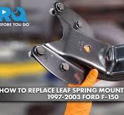 How to Replace Leaf Spring Shackle Mounting Bracket 1997-2003 Ford F-150