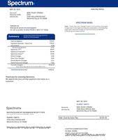Cable Bill Spectrum