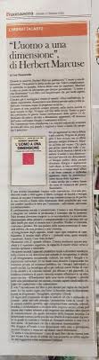 Così, herbert marcuse, nel 1964, denunciava la riduzione unidimensionale della persona umana provocata dal totalitarismo industriale. L Uomo A Una Dimensione Di Herbert Marcuse Leo Tenneriello Globeglotter It Libriamo Trinitapoli