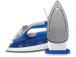 Ferro De Passar A Vapor E A Seco Arno Ultragliss 41 Branco E Azul Com Imagens Ferro A Vapor Ferro De Passar Ferro