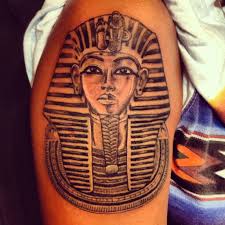 In this design, the cross has a loop, looking more like a head, instead of the usual top arm of the cross. Egyptian Tattoos