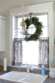 kitchen window curtains