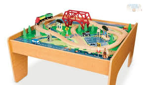 Toys R Us Canada 50 Off Imaginarium Train Table Works With Thomas Brio Trains Only 60 Toys Train Table Train Set Toys R Us Canada