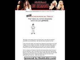 Get The Girlfriend On Demand System Youtube