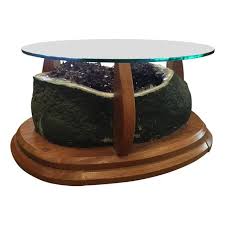 Image Of Amethyst Crystal Geode Coffee Table Coffee Table Table Decor
