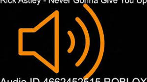 Never gonna give you up roblox id. Rick Astley Never Gonna Give You Up Roblox Id Youtube