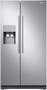 Keeps food fresh by ensuring an even temperature. Samsung Rs50n3513sl Freestanding American Fridge Freezer With Digital Inverter Technology Plumbed In Water And Ice Dispenser 501 Litre 91 Cm Wide Clean Steel Amazon Co Uk Home Kitchen