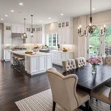 comfy white kitchen dark floors ideas