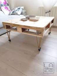 pied de table a roulette 30 cm la fabrique des pieds table basse table basse roulette idees de meubles