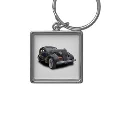 1937 Vintage Car Keychain Car Keychain Keychain Vintage Cars