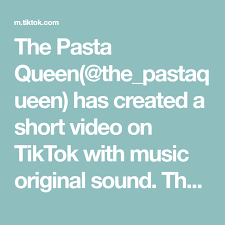 The Pasta Queen On Tiktok Pasta Queen Tiktok In 2020 Quick Pasta Dishes Quick Recipes Snacks Easy Seafood Recipes