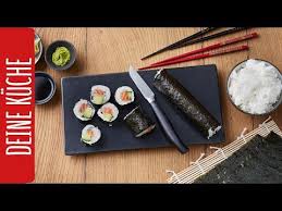 sushi selber machen so einfach geht s rewe deine kuche youtube sushi selber machen sushi rewe