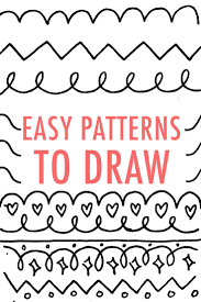 Dae who designs patterns have trouble getting through charting w/o abandoning the project? Simple Easy Cool Designs To Draw