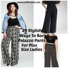 Loose tops do not work well with them because palazzos. Palazzo Pants For Plus Size 24 Palazzo Outfit Ideas For Curvy Girls