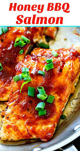 Honey Bbq Salmon Spicy Southern Kitchen Recipe Bbq Salmon Bbq Salmon Recipes Salmon Recipes