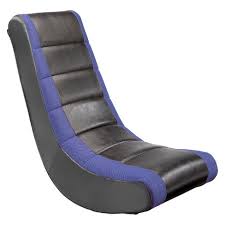 Ebern designs classic video rocker gaming chair is a timeless favorite. Video Rocker Gaming Chair Black Blue The Crew Furniture Target