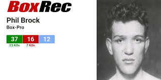 BoxRec: Phil Brock