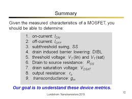 nanoHUB org Courses: nanoHUB U: Fundamentals of Nanotransistors