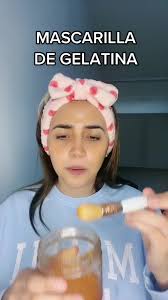 Mascarilla De Gelatina Y Vinagre