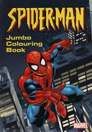 Spiderman make his own string. Spider Man Jumbo Coloring Book Alligator In Comics Books The Magic Of Color Spiderfan Org