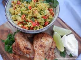 Mmm, i love mexican couscous. Mexican Roast Chicken With Corn Couscous Salad Natural New Age Mum