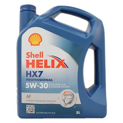 5 W 30 ENGINE OIL SHELL HX7 - 4L - Part Number: SHELL5W30X7