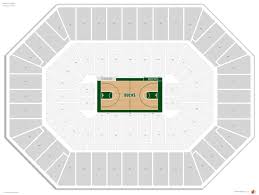 Bradley Center Seating Guide Rateyourseats Com