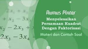 35 full pdfs related to this paper. Persamaan Kuadrat Pengertian Rumus Contoh Soal