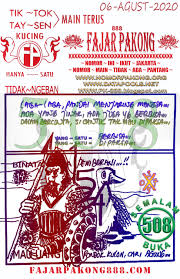 Fajar Pakong 888 Pengeluaran Pk 888 Hari Ini 8 November 2020