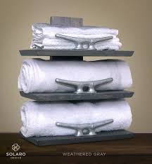 Get great deals at target™ today. Rustic Nautical Towel Rack 3 Shelves Nautical Bathroom Decor Nautical Decor Boat Decor