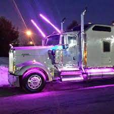 Led Lighting Projects Using Led Lights Custom Big Rigs Semi Trucks Semi Trucks Interior
